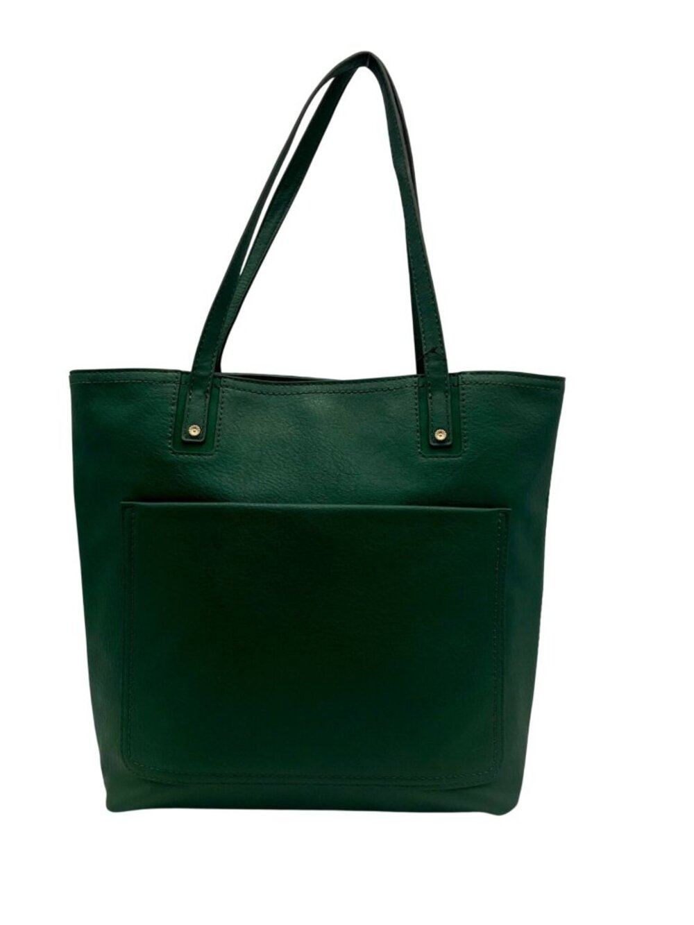 Lauren Conrad Green Leather Tote Bag